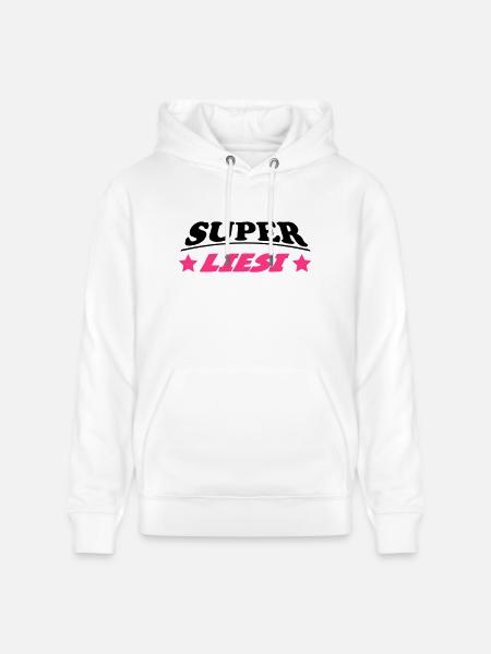 Super liesi - Stanley/Stella Unisex Bio-Hoodie CRUISER - Weiß