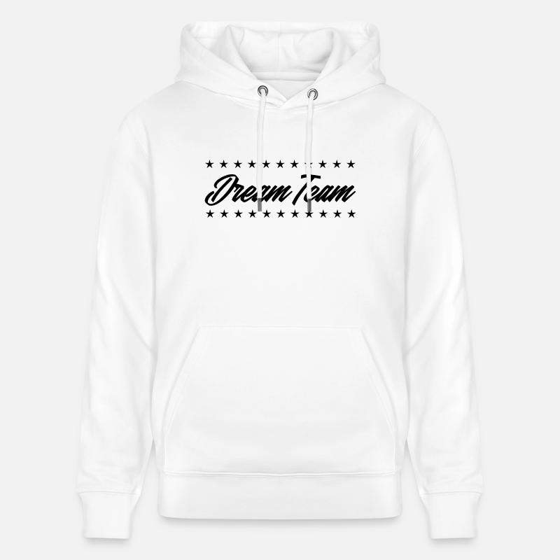 Équipe de rêve - Sweat à capuche bio CRUISER Stanley/Stella Unisexe - blanc