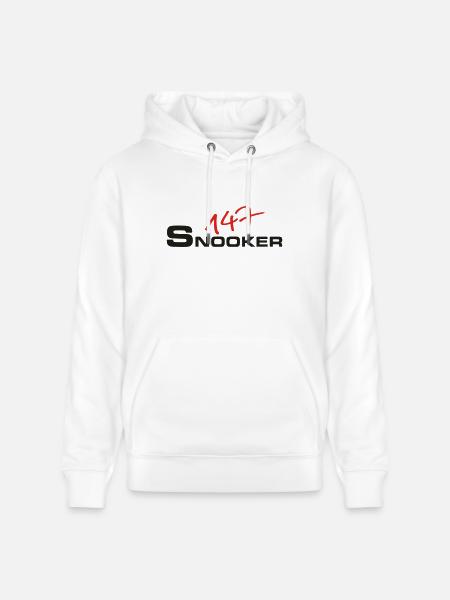 147_snooker - Stanley/Stella Unisex Bio-Hoodie CRUISER  - Weiß