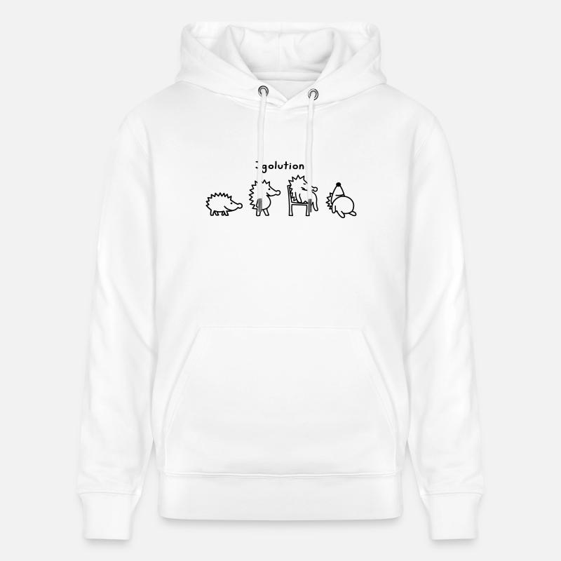 Igolution - Sweat à capuche bio CRUISER Stanley/Stella Unisexe - blanc