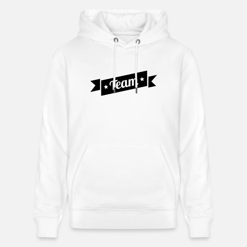 team - Sweat à capuche bio CRUISER Stanley/Stella Unisexe - blanc