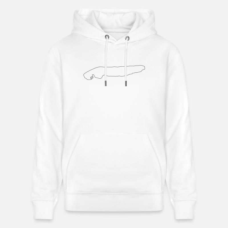 Norderney - Sweat à capuche bio CRUISER Stanley/Stella Unisexe - blanc