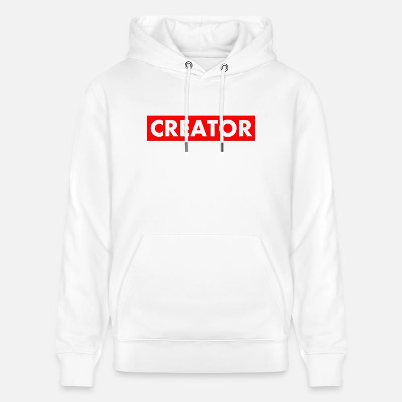 Creator - Sweat à capuche bio CRUISER Stanley/Stella Unisexe - blanc