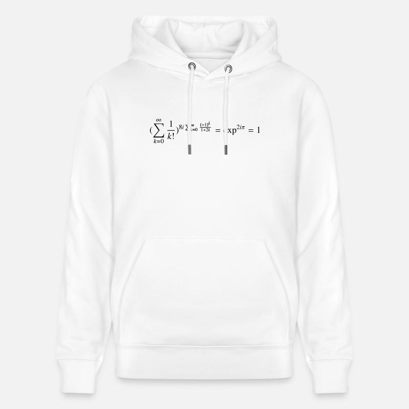 Keep it Simple - Sweat à capuche bio CRUISER Stanley/Stella Unisexe - blanc