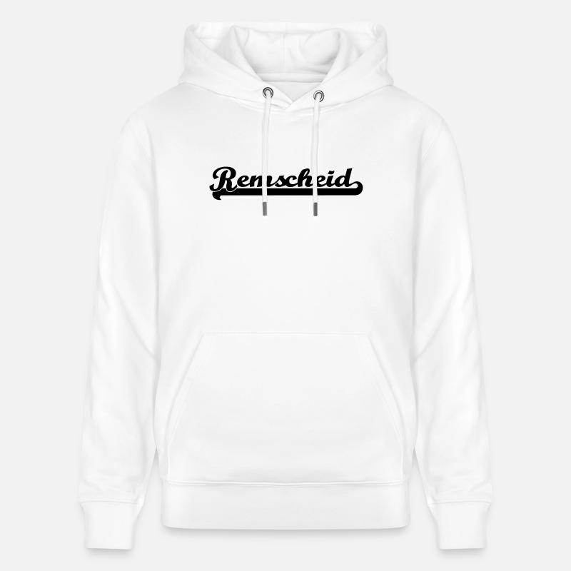 écriture remscheid - Sweat à capuche bio CRUISER Stanley/Stella Unisexe - blanc