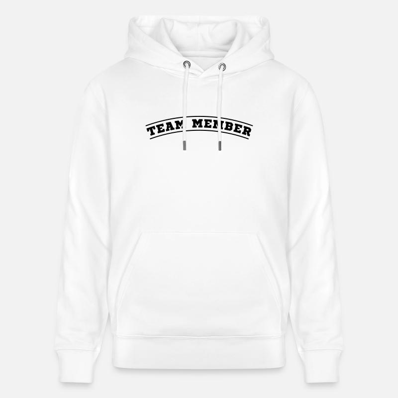 team member design - Stanley/Stella Unisex Bio-Hoodie CRUISER  - Weiß