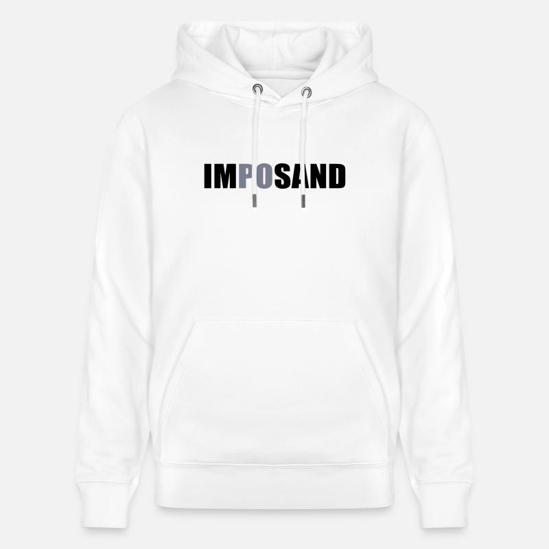 imposand - Stanley/Stella Unisex Bio-Hoodie CRUISER  - Weiß