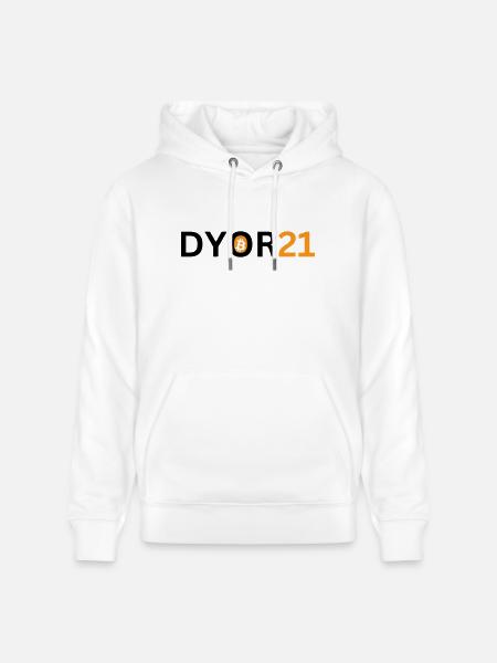DYOR21 - Stanley/Stella CRUISER Unisex Organic Hoodie - white
