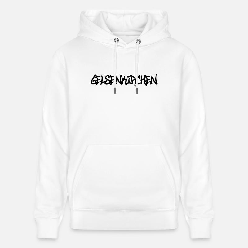 Gelsenkirchen Graffiti - Sweat à capuche bio CRUISER Stanley/Stella Unisexe - blanc