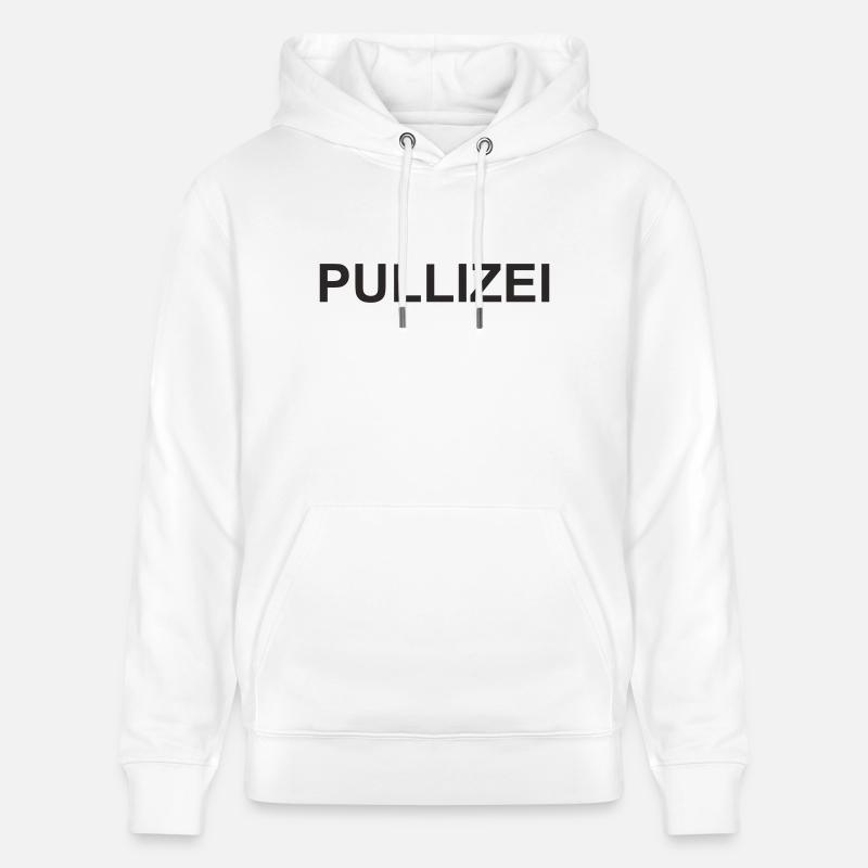 pullizei - Sweat à capuche bio CRUISER Stanley/Stella Unisexe - blanc