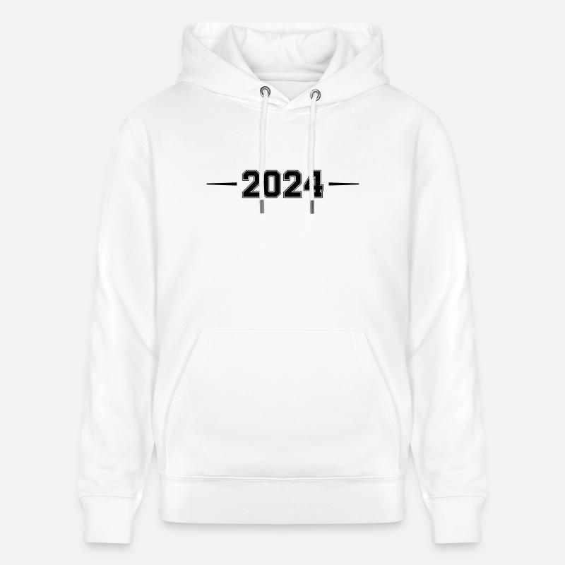 2024 - Sweat à capuche bio CRUISER Stanley/Stella Unisexe - blanc