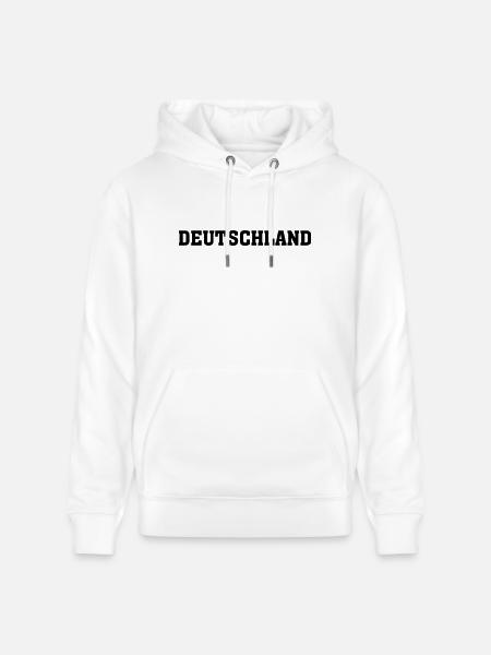 Deutschland - Stanley/Stella Unisex Bio-Hoodie CRUISER  - Weiß