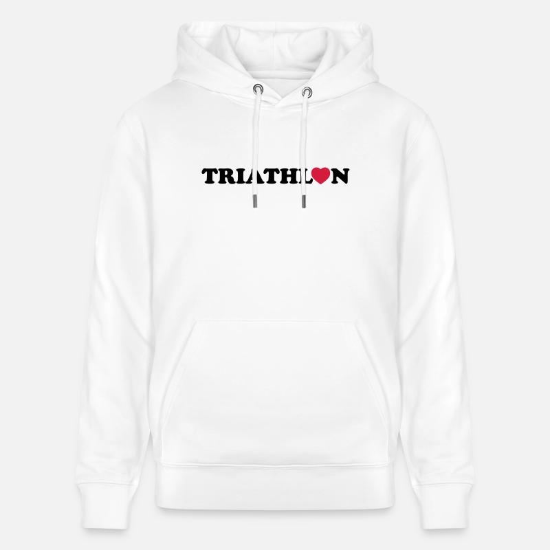 triathlon - Sweat à capuche bio CRUISER Stanley/Stella Unisexe - blanc