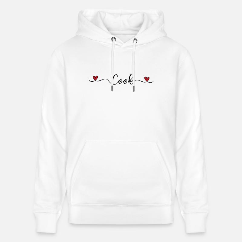 Cuire - Sweat à capuche bio CRUISER Stanley/Stella Unisexe - blanc