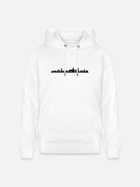Skyline - Lüneburg - Stanley/Stella Unisex Bio-Hoodie CRUISER - Weiß