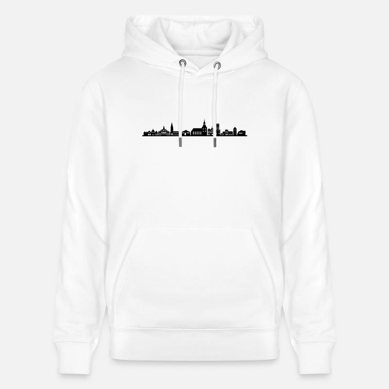 Skyline - Lüneburg - Stanley/Stella Unisex Bio-Hoodie CRUISER - Weiß