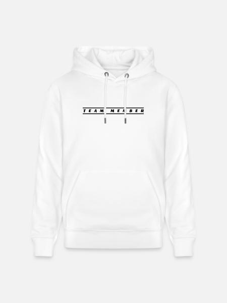 Team Member - Stanley/Stella CRUISER Unisex Organic Hoodie - white