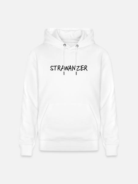 Strawanzer – Wienerisch - Stanley/Stella Unisex Bio-Hoodie CRUISER  - Weiß