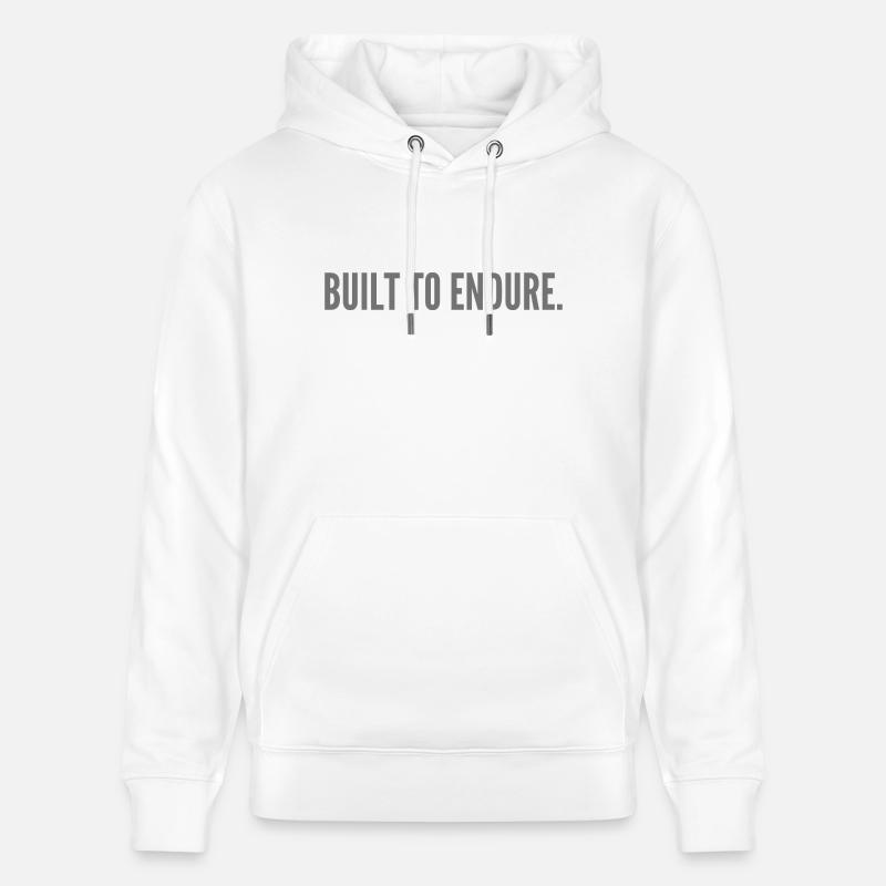 Construit pour durer - Sweat à capuche bio CRUISER Stanley/Stella Unisexe - blanc