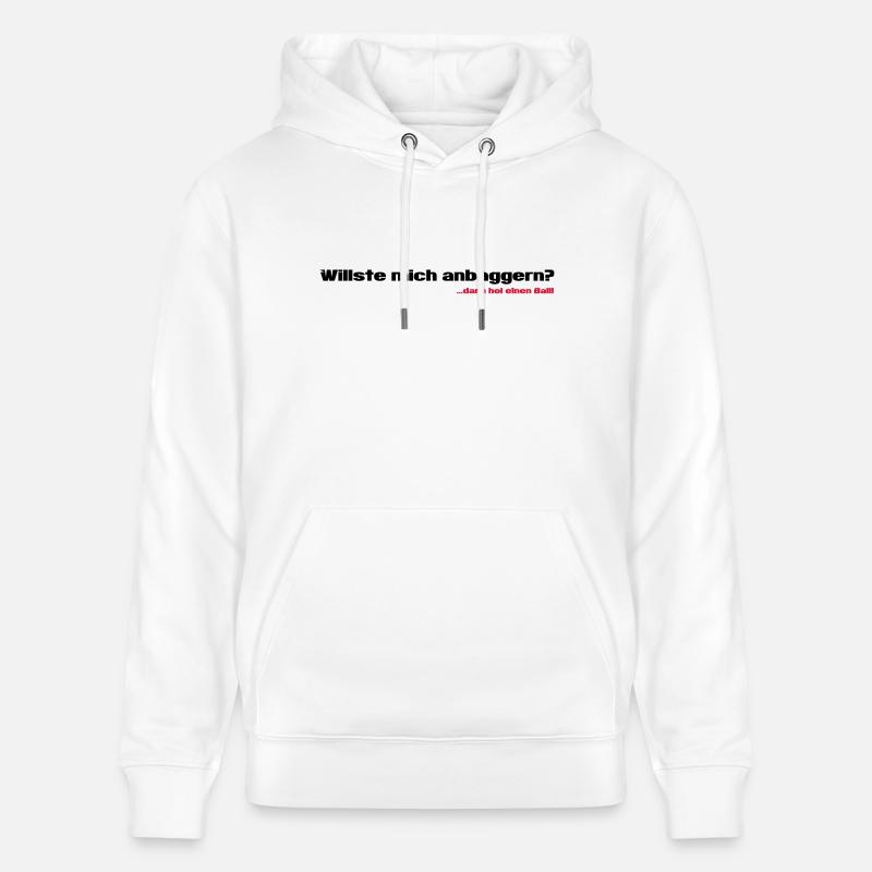 Anbaggern - Stanley/Stella Unisex Bio-Hoodie CRUISER  - Weiß