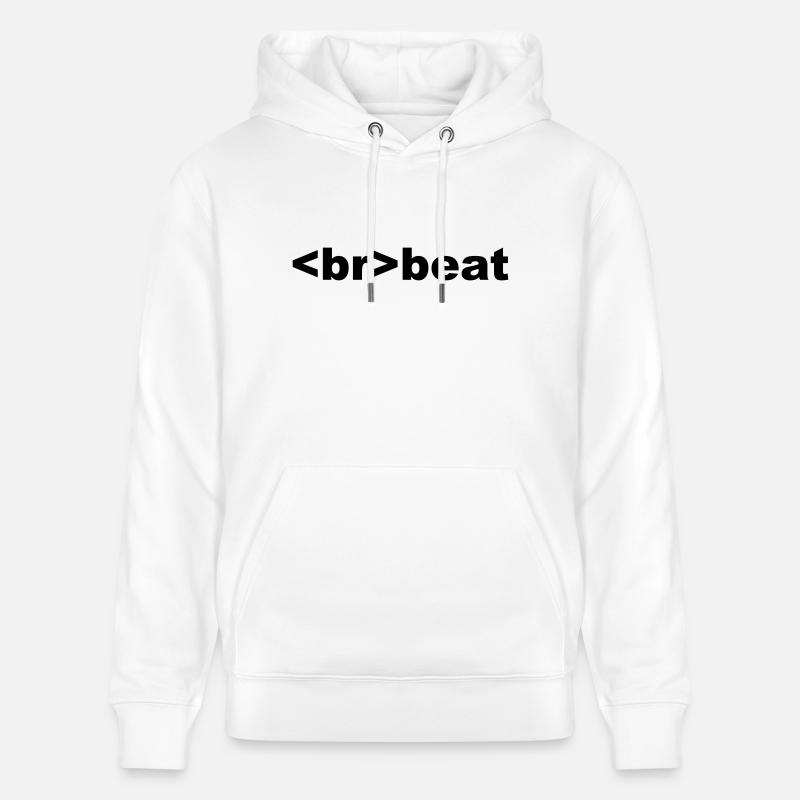 brbeat - Stanley/Stella Unisex Bio-Hoodie CRUISER  - Weiß