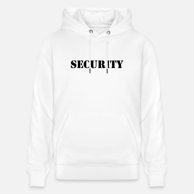 Security - Sweat à capuche bio CRUISER Stanley/Stella Unisexe - blanc