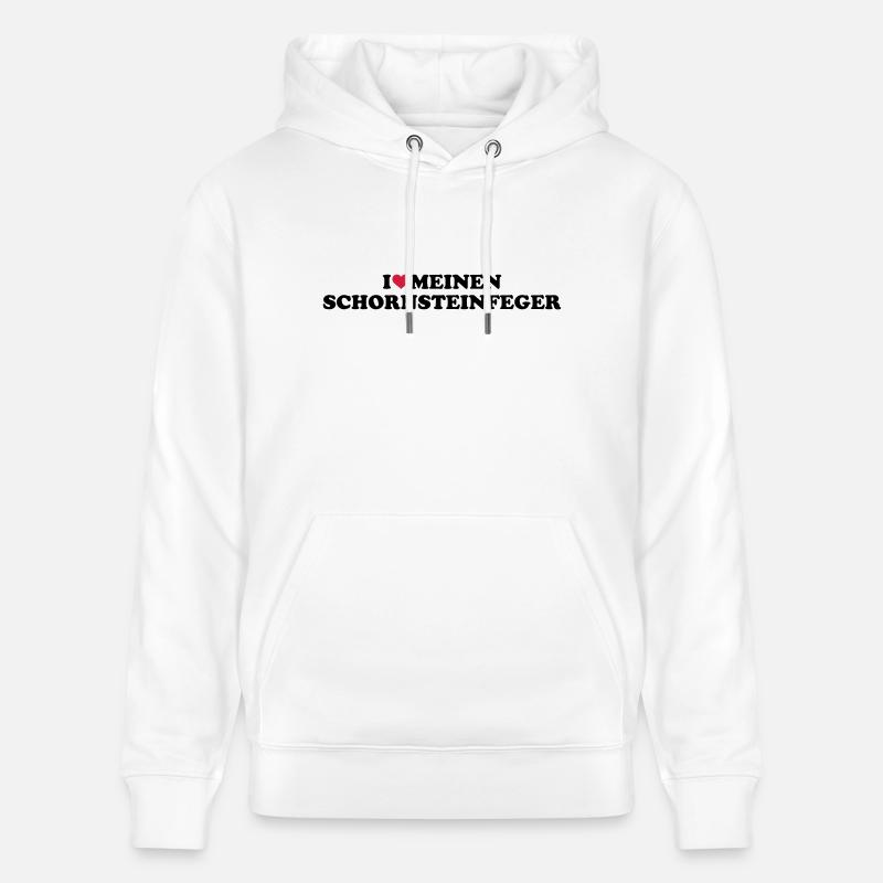Schornsteinfeger - Stanley/Stella Unisex Bio-Hoodie CRUISER  - Weiß