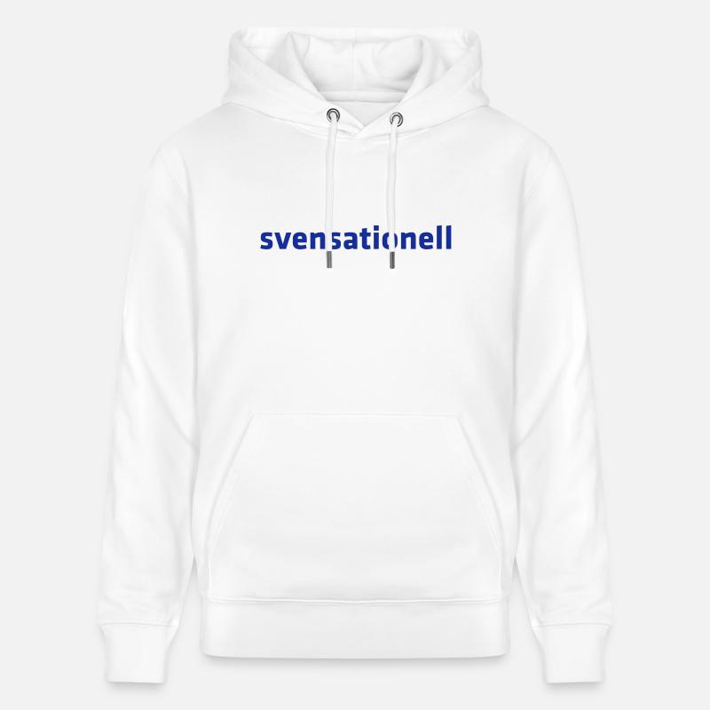 svensationell - Sweat à capuche bio CRUISER Stanley/Stella Unisexe - blanc