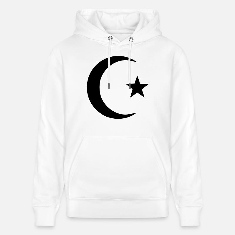 Islam - Sweat à capuche bio CRUISER Stanley/Stella Unisexe - blanc
