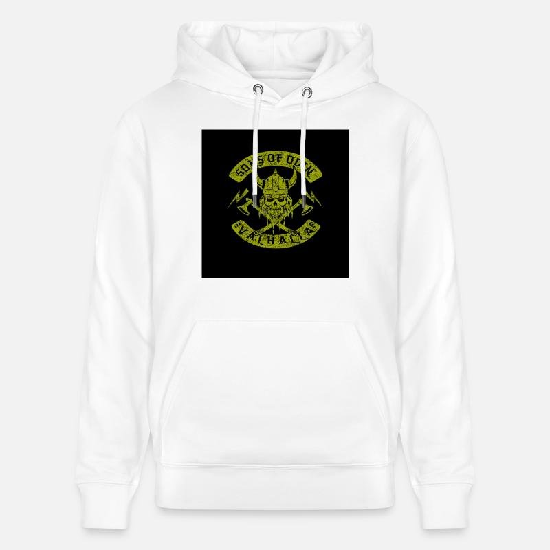 Vikings - Sweat à capuche bio CRUISER Stanley/Stella Unisexe - blanc
