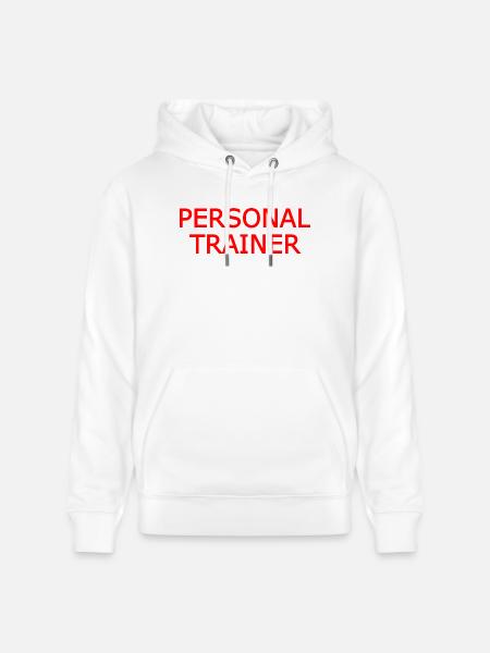 Personal trainer - Stanley/Stella CRUISER Unisex Organic Hoodie - white