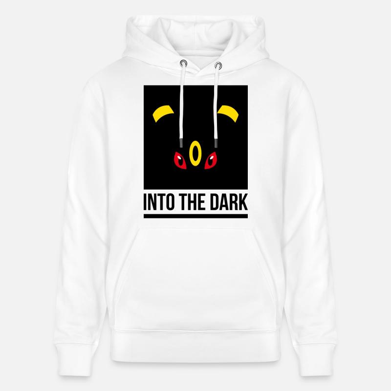 INTO THE DARK - Sweat à capuche bio CRUISER Stanley/Stella Unisexe - blanc