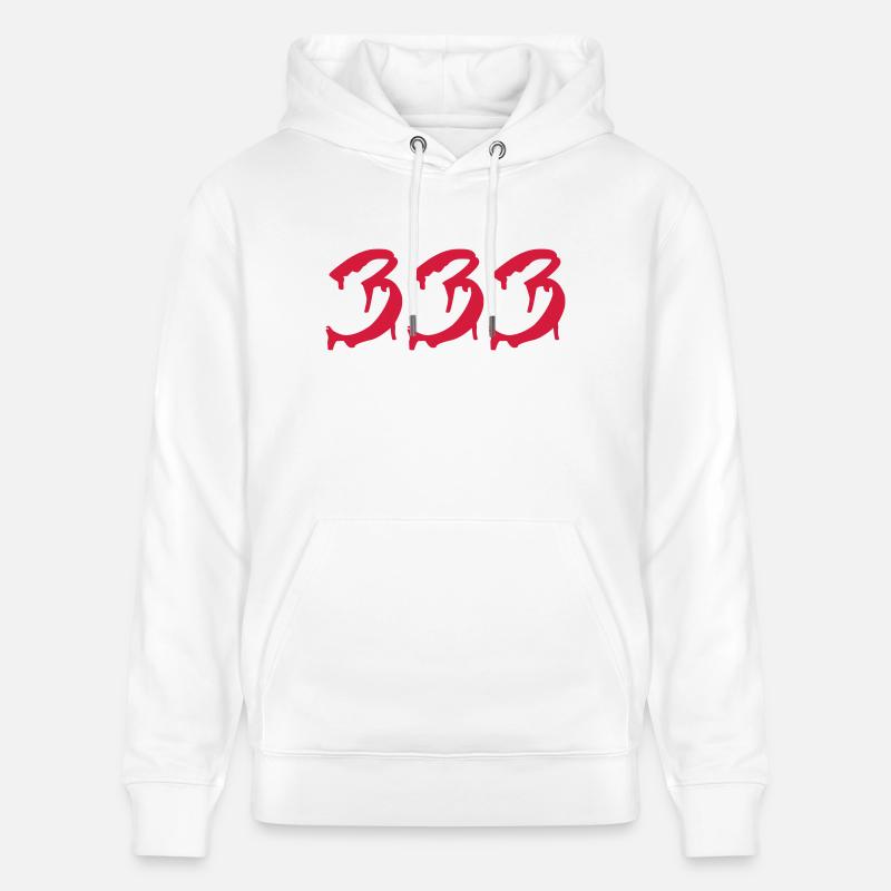 333 - Sweat à capuche bio CRUISER Stanley/Stella Unisexe - blanc