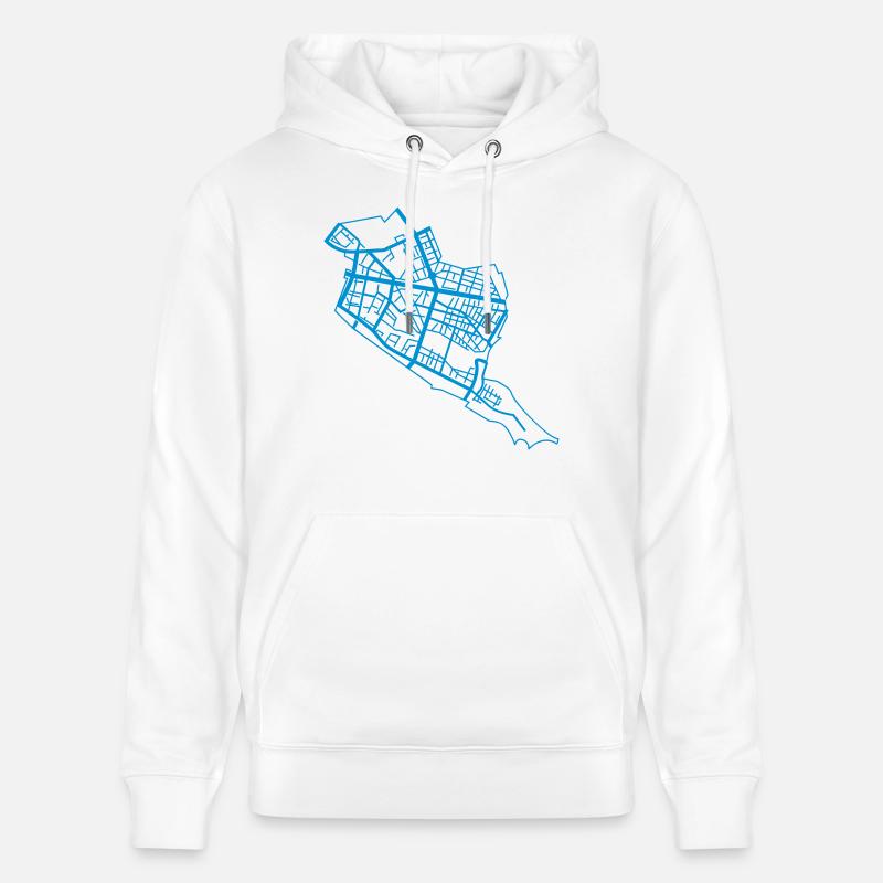 Friedrichshain Berlin - Sweat à capuche bio CRUISER Stanley/Stella Unisexe - blanc