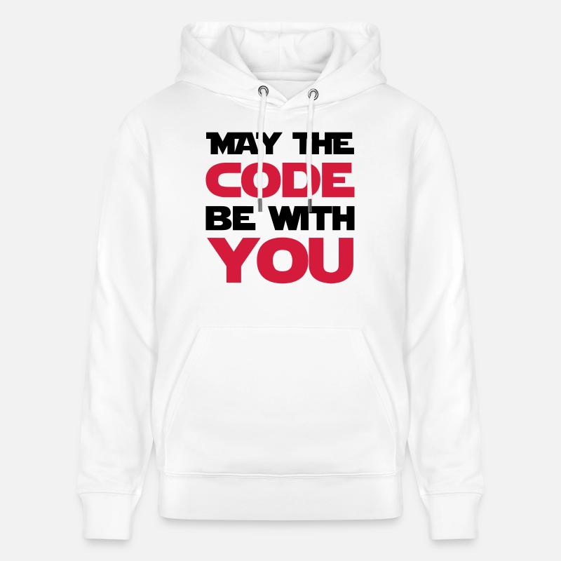 Computer / Developer / Geek / Code / Funny - Stanley/Stella CRUISER Unisex Organic Hoodie - white