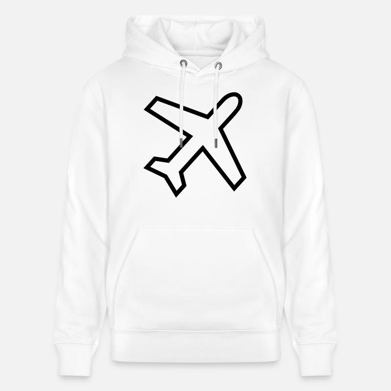 Avion - Sweat à capuche bio CRUISER Stanley/Stella Unisexe - blanc