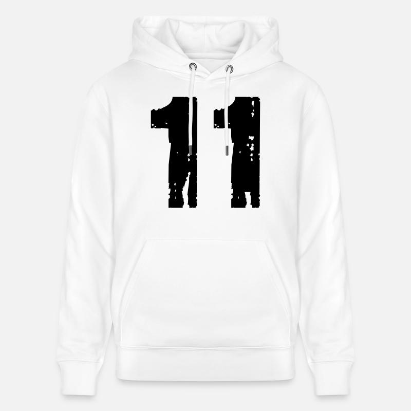 11 - Sweat à capuche bio CRUISER Stanley/Stella Unisexe - blanc