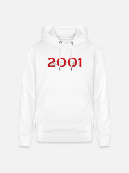 R8 Le Mans 2001 - Stanley/Stella Unisex Bio-Hoodie CRUISER - Weiß