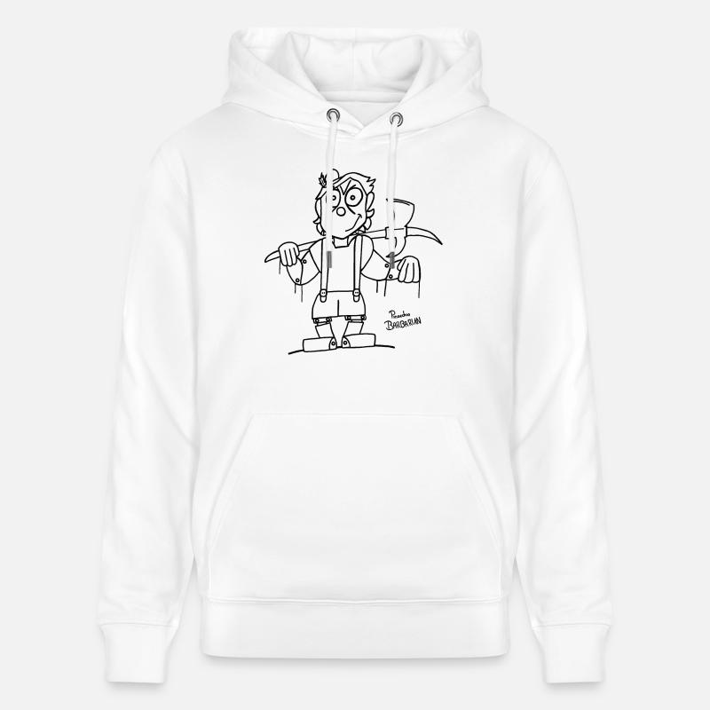 Marionnette en barbare (blanc) - Sweat à capuche bio CRUISER Stanley/Stella Unisexe - blanc