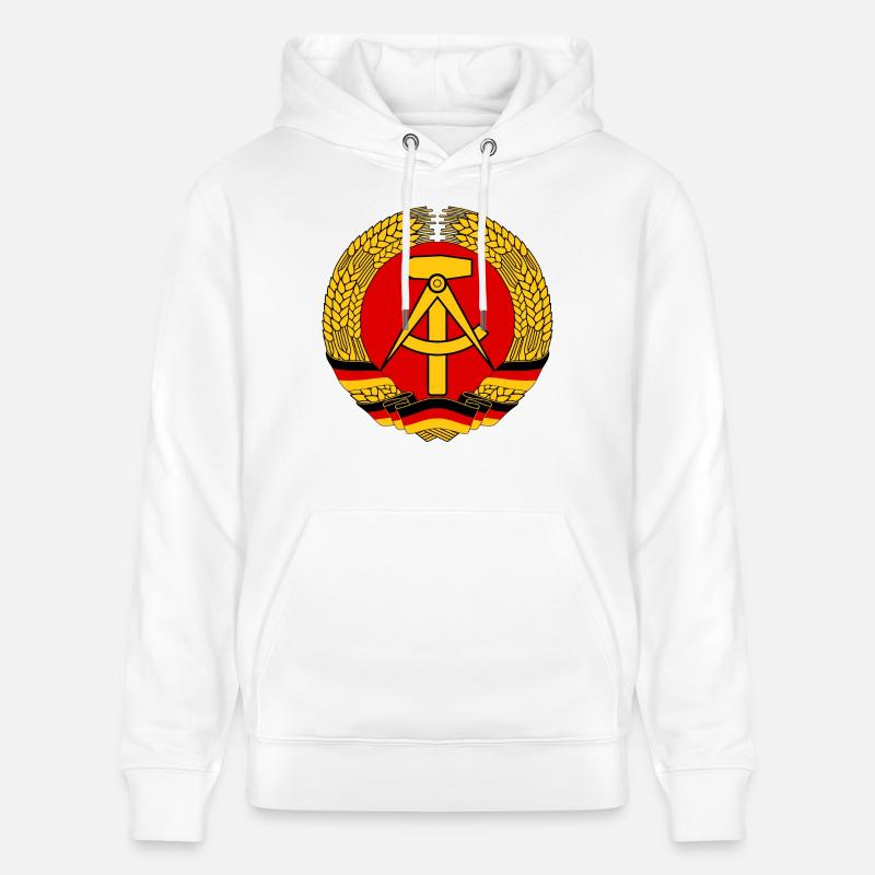Manteau RDA des bras - Sweat à capuche bio CRUISER Stanley/Stella Unisexe - blanc