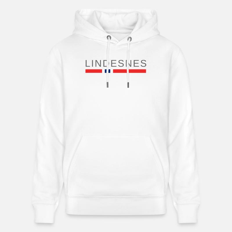 Lindesnes Norvège - Sweat à capuche bio CRUISER Stanley/Stella Unisexe - blanc