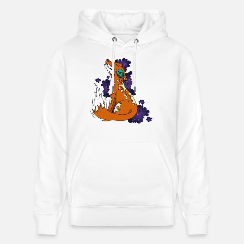 Limited Edition Fuchs - Kindermotive - Sweat à capuche bio CRUISER Stanley/Stella Unisexe - blanc