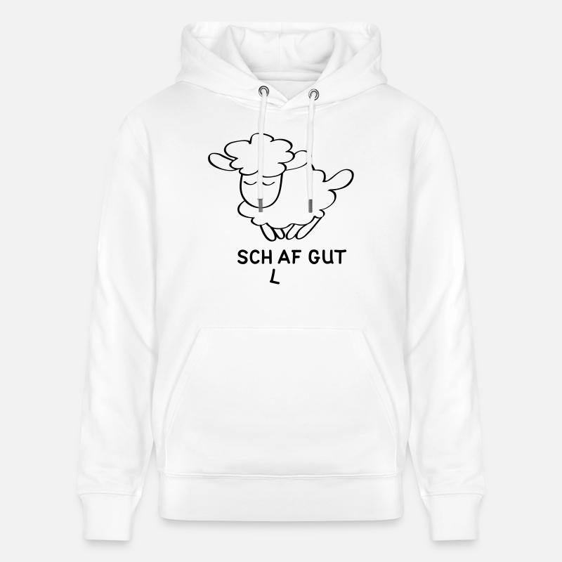 (l)af gut - Stanley/Stella Unisex Bio-Hoodie CRUISER  - Weiß