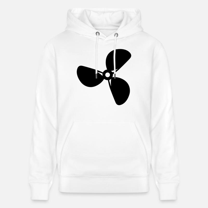 Bateau - Sweat à capuche bio CRUISER Stanley/Stella Unisexe - blanc