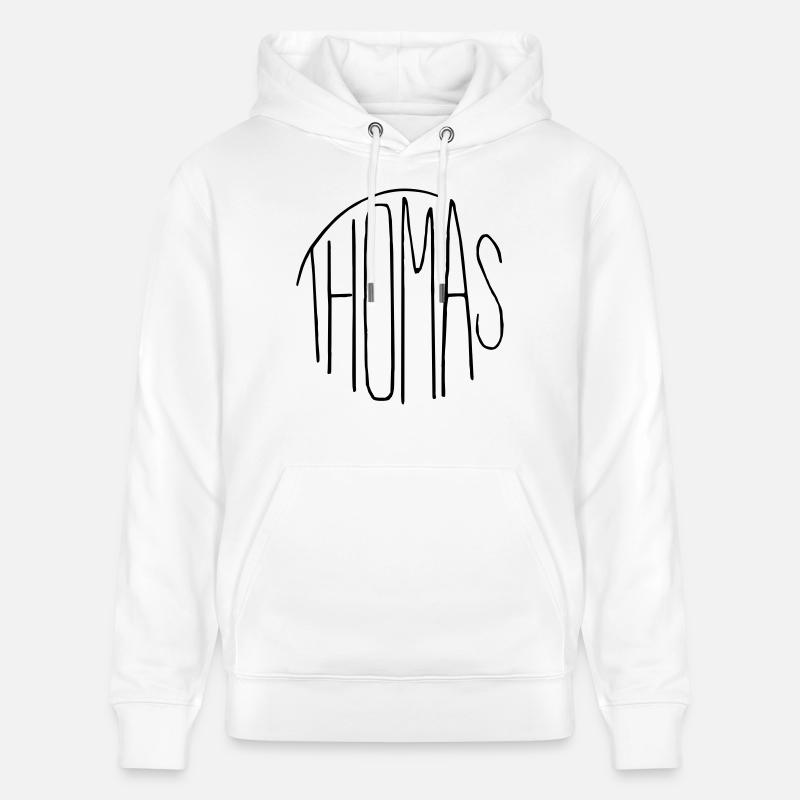 Thomas - Sweat à capuche bio CRUISER Stanley/Stella Unisexe - blanc