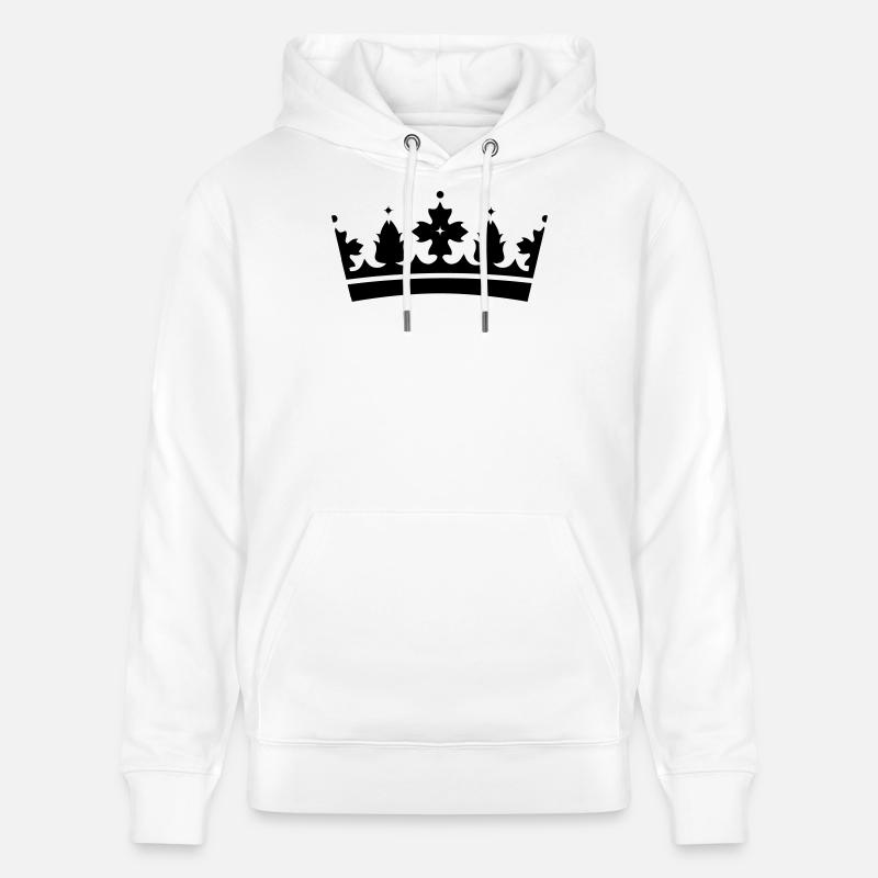 Krone - Stanley/Stella Unisex Bio-Hoodie CRUISER  - Weiß