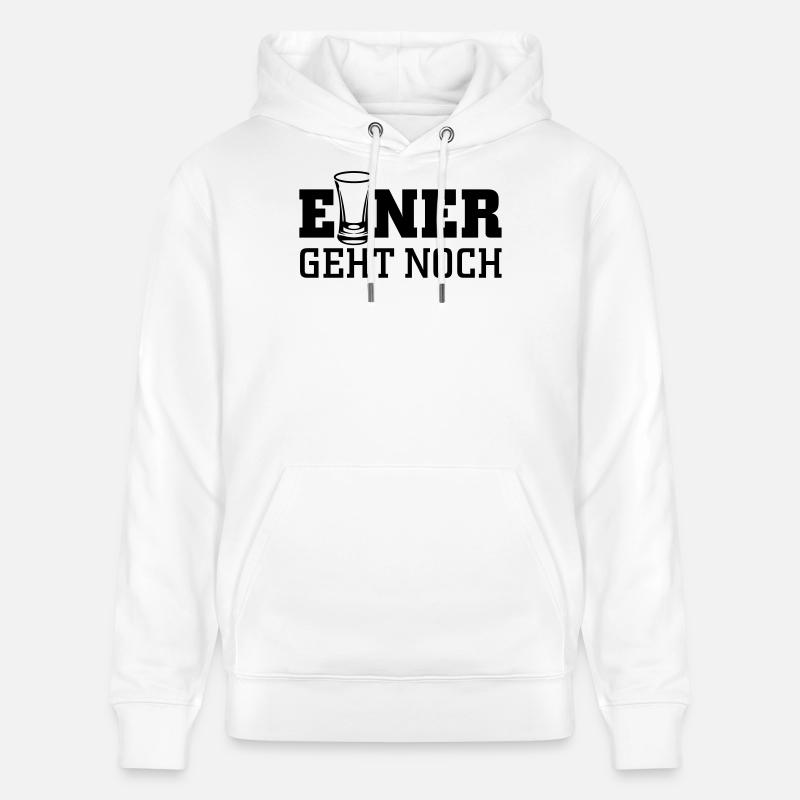 Einer geht noch - Stanley/Stella Unisex Bio-Hoodie CRUISER  - Weiß