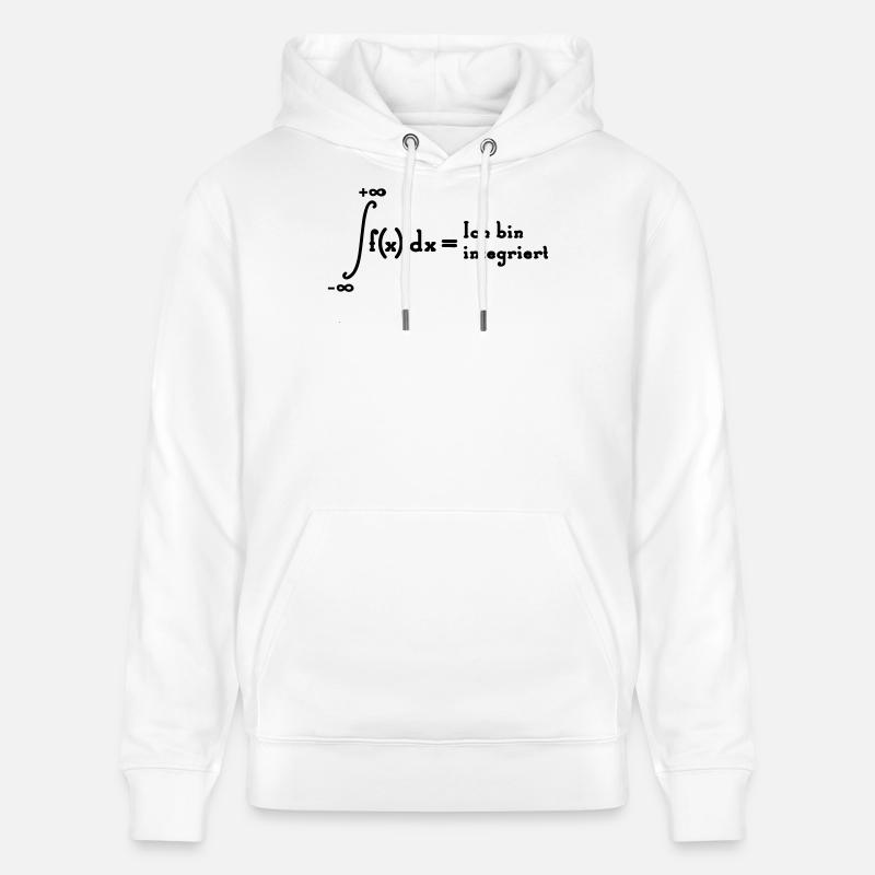 Je intégrée - Sweat à capuche bio CRUISER Stanley/Stella Unisexe - blanc