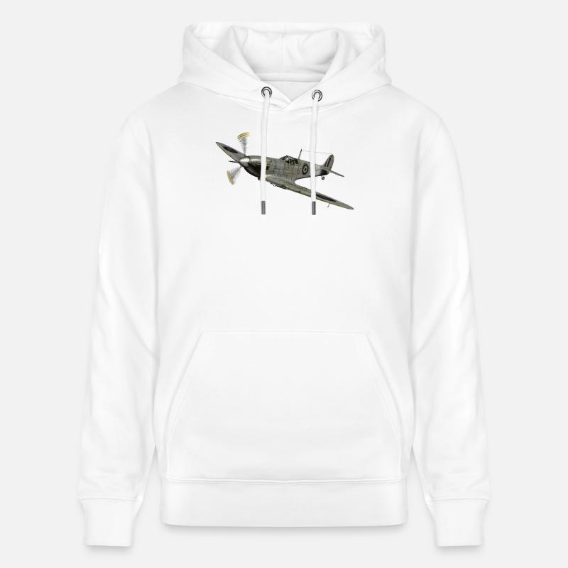 Spitfire - Stanley/Stella Unisex Bio-Hoodie CRUISER  - Weiß