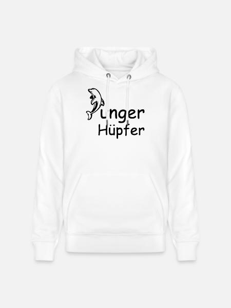Junger Hüpfer Geschenk - Stanley/Stella Unisex Bio-Hoodie CRUISER  - Weiß
